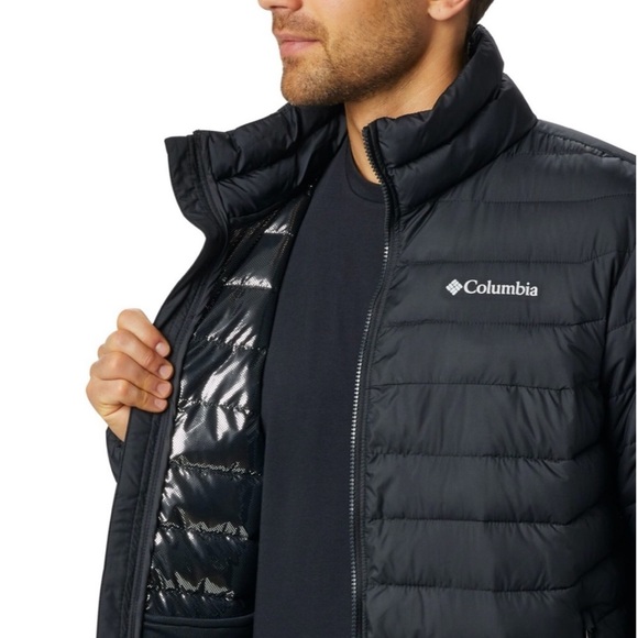 Columbia Other - Men’s Columbia Omni-Heat Thermal Down Jacket Puffer Coat Size 3X Black NWOT Flaw